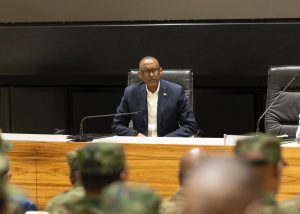 Perezida Kagame yagiranye inama n’Abajenerali n’Abofisiye bakuru ba RDF