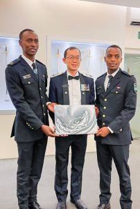 Abapolisi 2 basoje amahugurwa muri Singapore