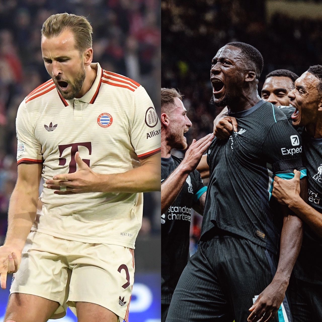 UEFA Champions League: Bayern Munich na Liverpool zatangiye neza 