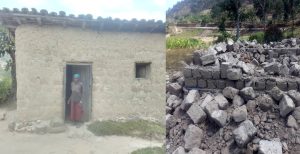 Ruhango: Yashenguwe no gusenyerwa inzu yubakiraga nyina w’imyaka 80