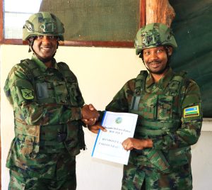 Mozambique: Maj Gen Kagame yahererekanyije ububasha na Maj Gen Ruvusha  