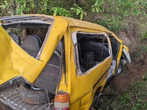 Polisi yasobanuye icyateye impanuka yahitanye abanyeshuri 2 i Nyamasheke