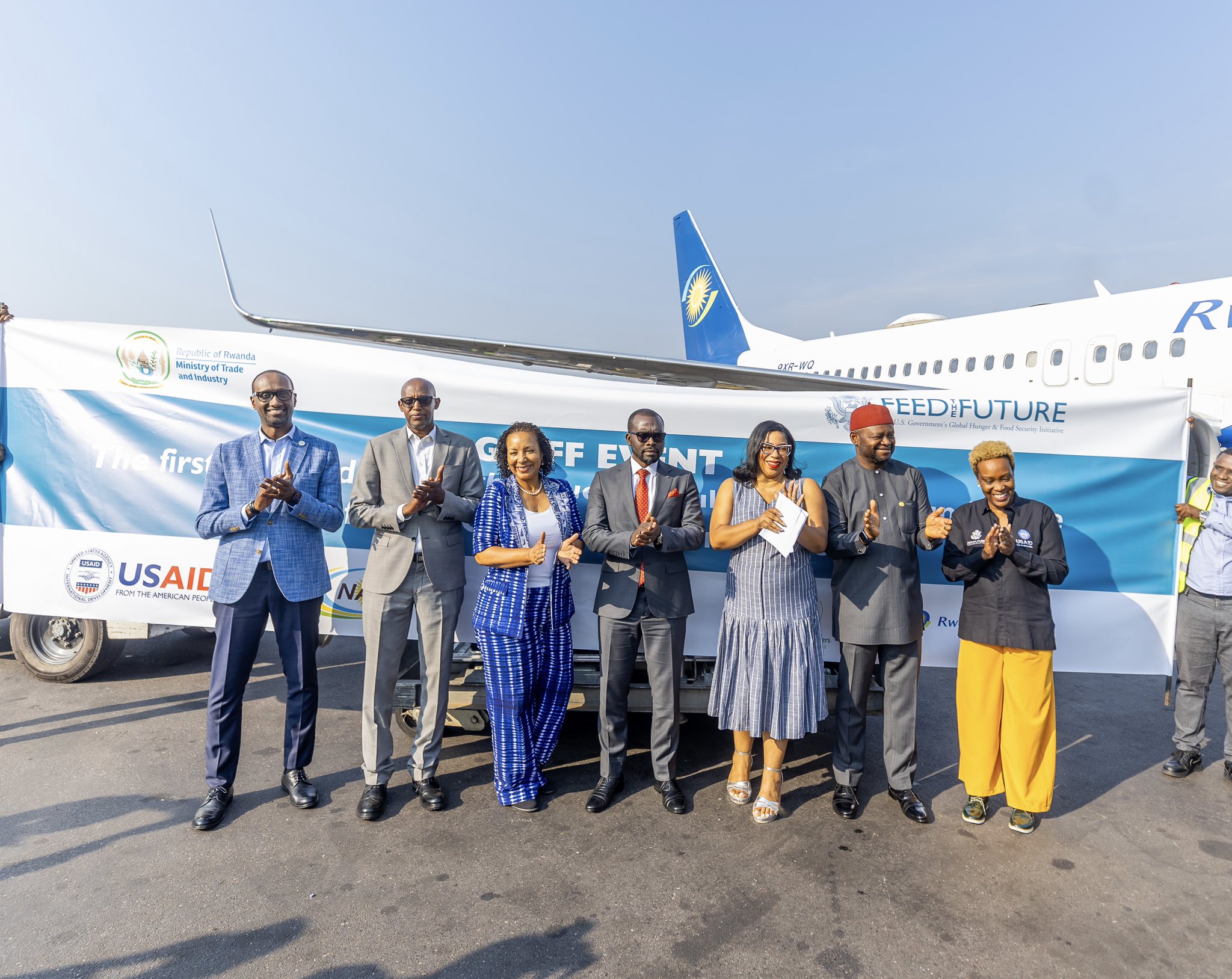 U Rwanda rwatangije kohereza mu mahanga ibicuruzwa binyuze mu masezerano ya AfCFTA  