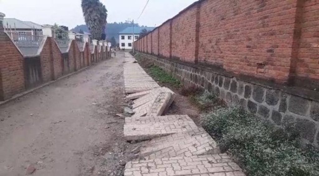 Musanze: Rigore z’amazi zasenyutse hadaciye kabiri zirateza impanuka