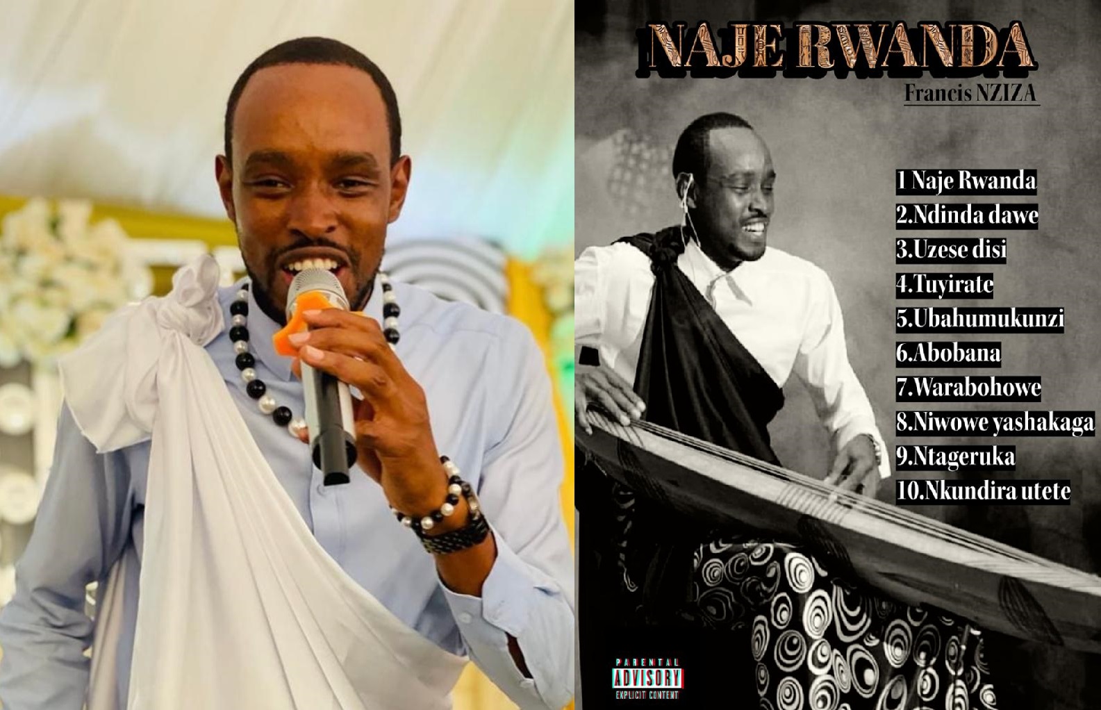 Umuhanzi Nziza Francis yateguje umuzingo yise Naje Rwanda
