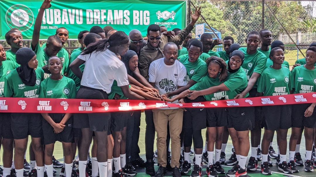 Rubavu: Hatashywe ikibuga cya Basketball cyubatswe na Giants of Africa