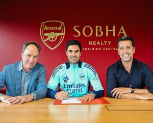 Mikel Arteta utoza Arsenal yongereye amaserano