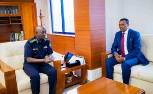 CG Namuhoranye yakiriye Umuyobozi wungirije wa Polisi ya Ethiopia