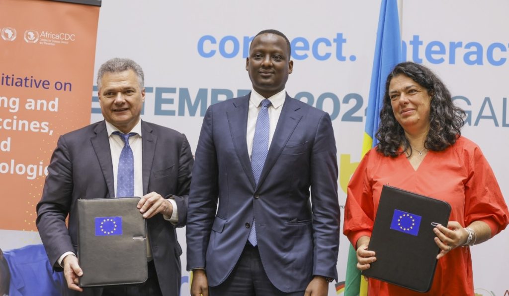 EU yemereye u Rwanda inkunga ya miliyari 60 Frw azashorwa mu nganda zikora imiti&nbsp;&nbsp;