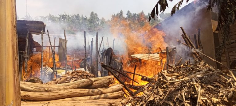 Nyamasheke:  Inzu y’abitegura gusezerana yafashwe n’inkongi batikiza miliyoni 2.4 Frw