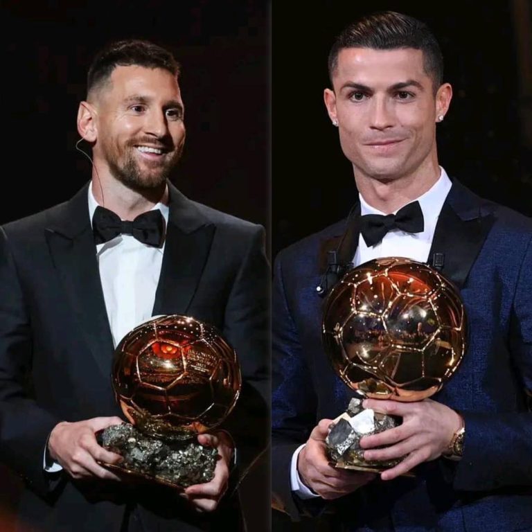 Lionel Messi na Cristiano Ronaldo ntibari ku rutonde rwa Ballon d’Or bwa mbere kuva 2003