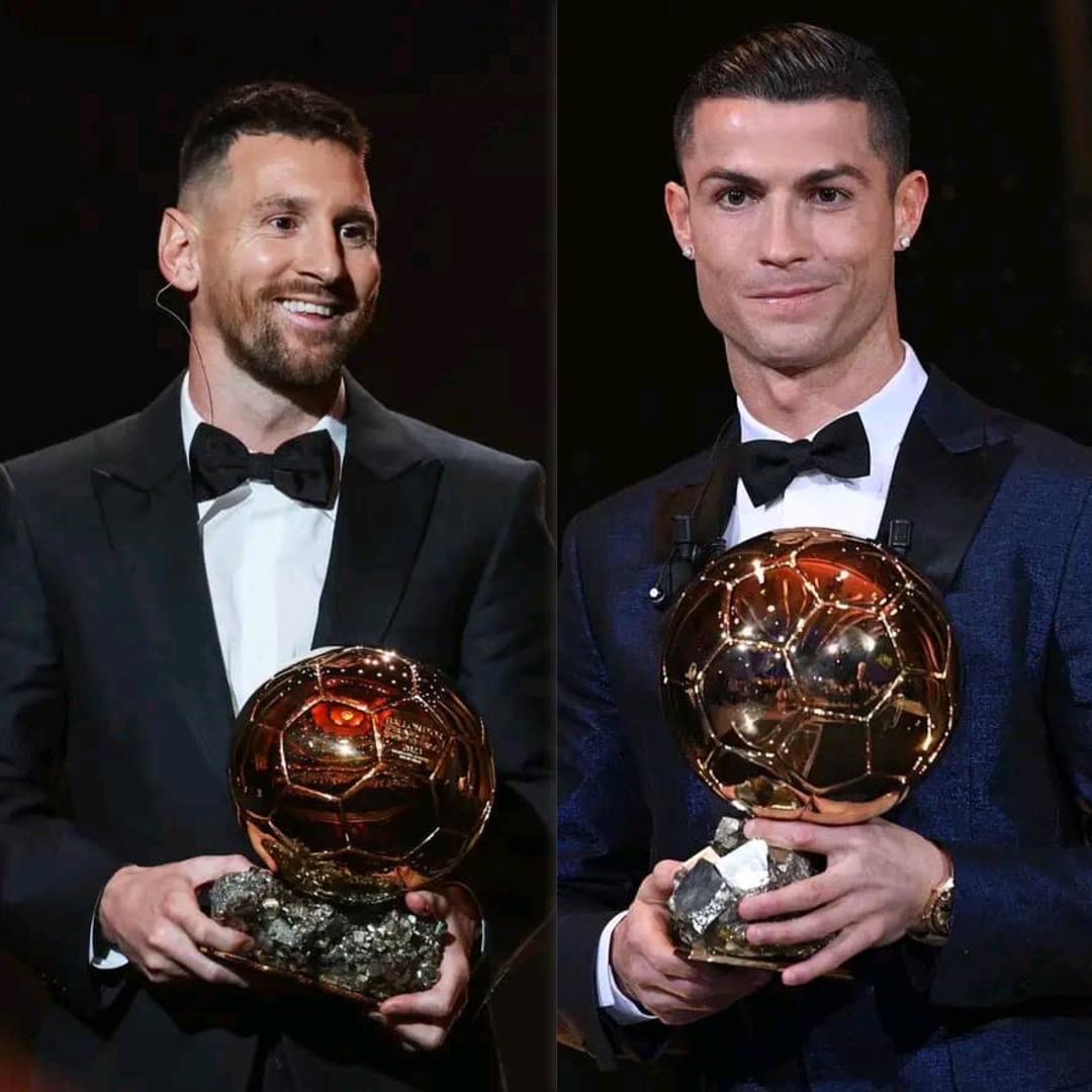 Lionel Messi na Cristiano Ronaldo ntibari ku rutonde rwa Ballon d’Or bwa mbere kuva 2003