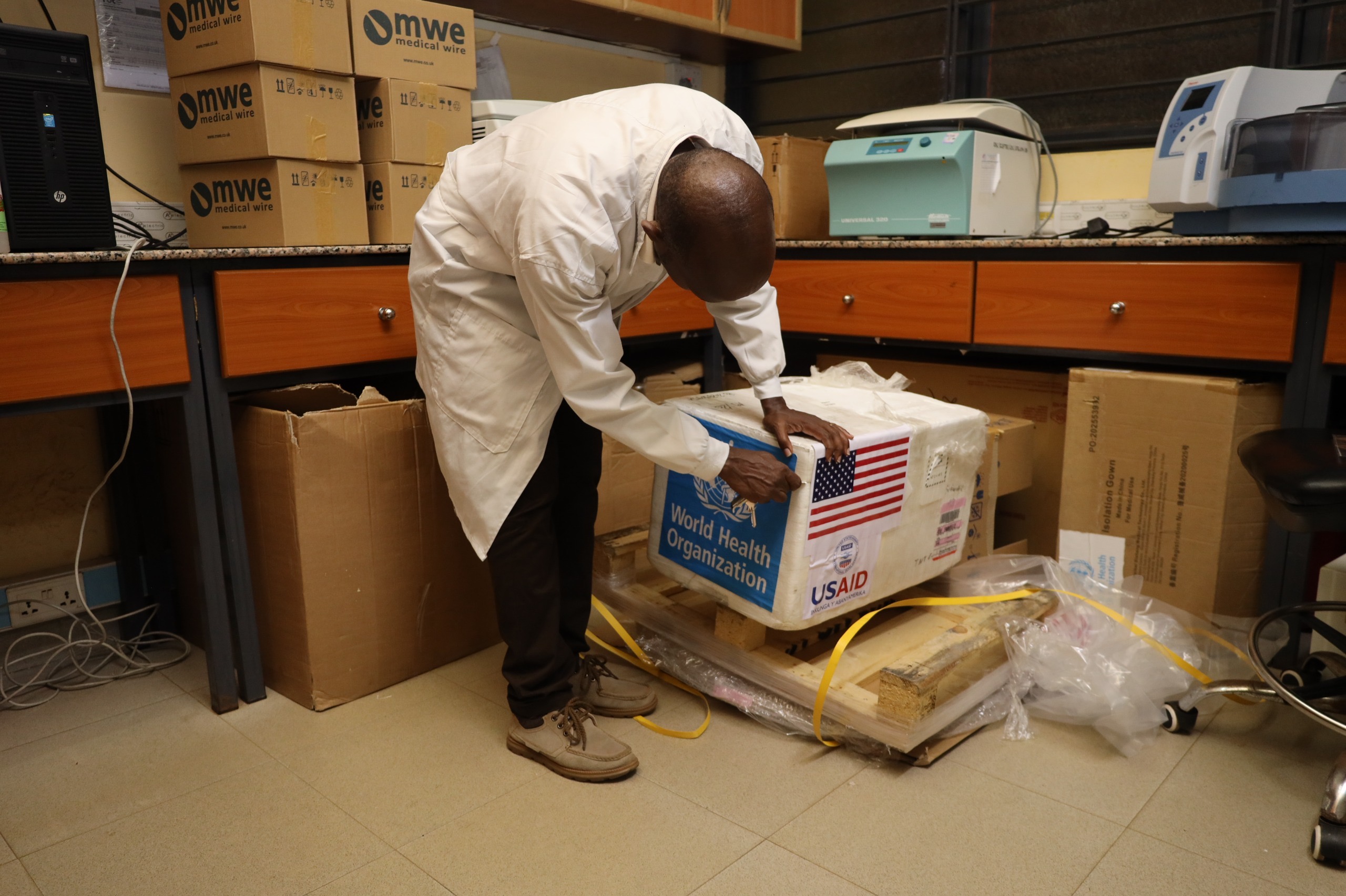 Amerika yahaye u Rwanda ibikoresho bipima Marburg