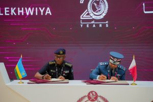 Qatar yasinyanye amasezerano y’ubufatanye na Polisi y’u Rwanda