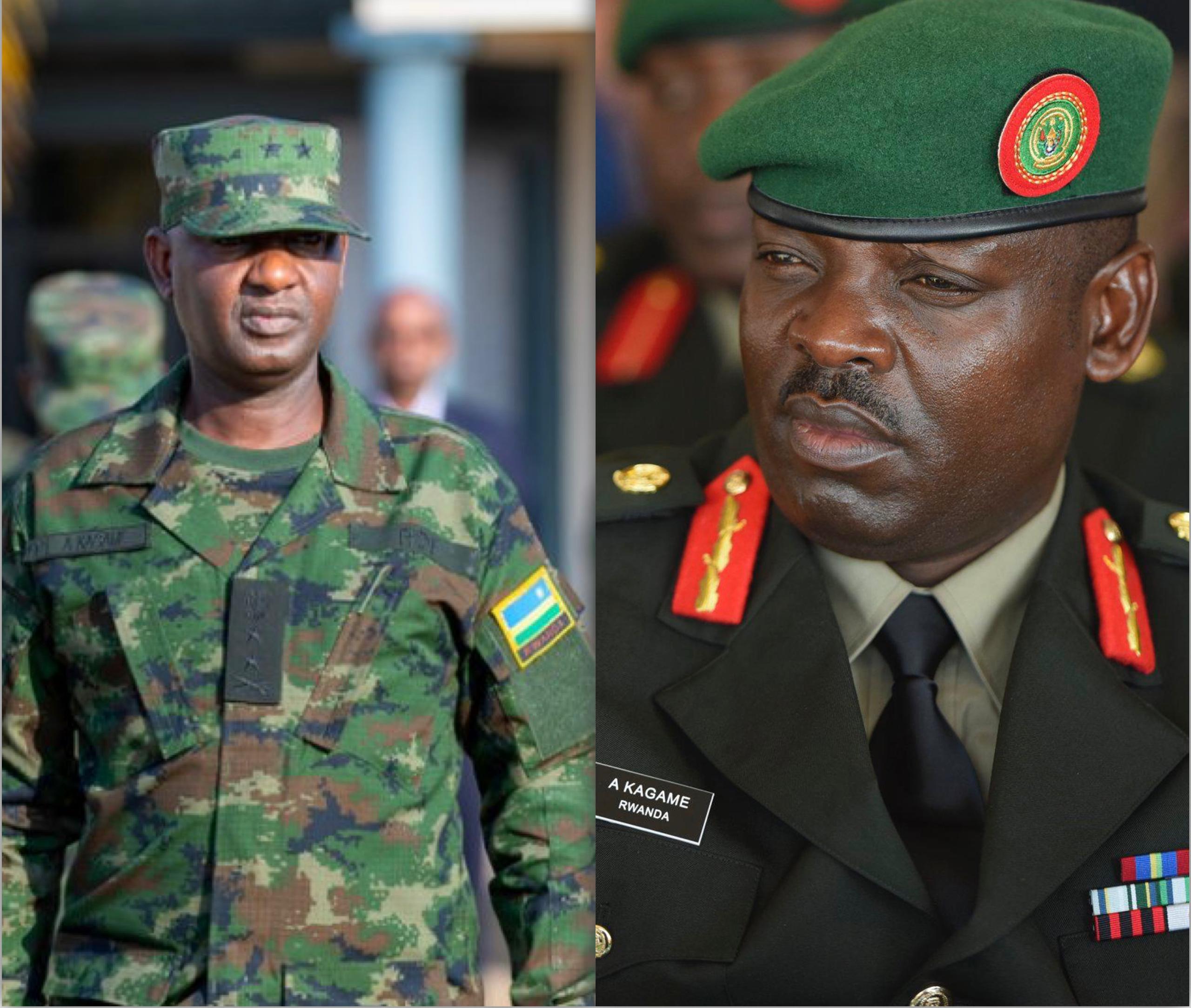 Maj Gen Alex Kagame yagizwe Umugaba Mukuru w’Inkeragutabara, Maj Gen Andrew  Kagame agirwa Umuyobozi wa Diviziyo ya mbere