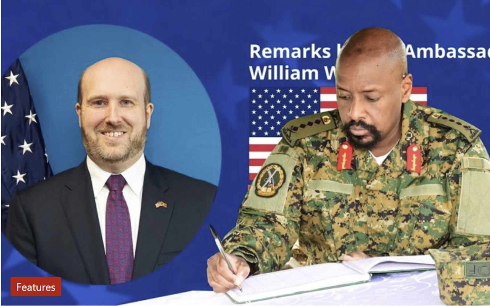 Gen Muhoozi ashinja Ambasaderi wa USA muri Uganda gusuzugura Museveni 