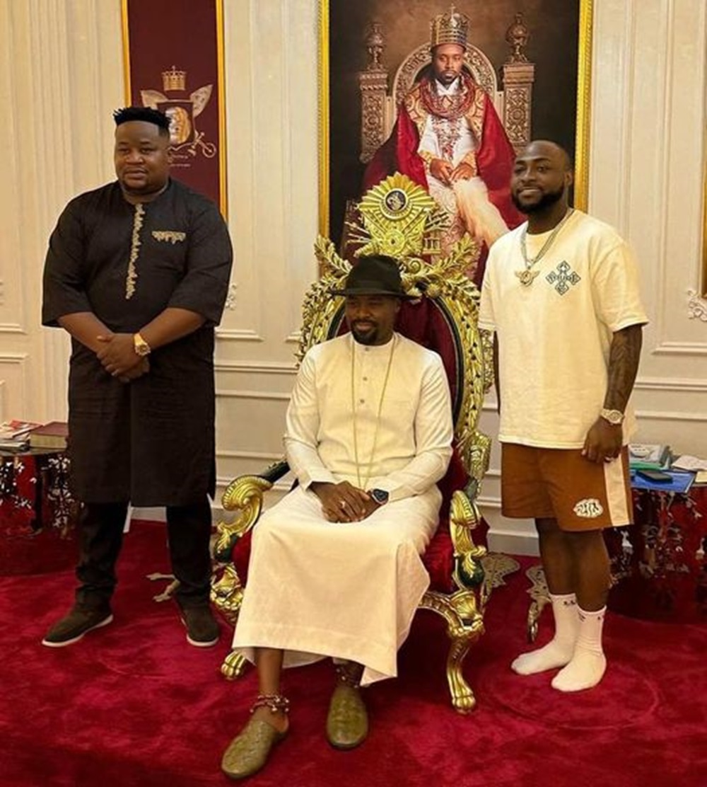 Patrick Doyle yanenze Davido ku myambarire yajyanye i bwami