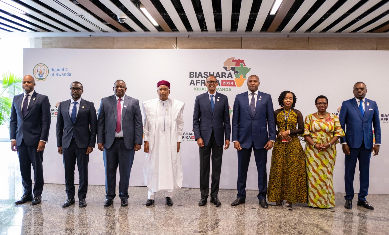 Perezida Kagame yashimiye abataratinye Marburg bakitabira inama ya Biashara Afrika
