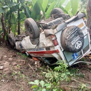 Rusizi: Imbangukiragutabara yarenze umuhanda, umugore akuramo inda y’amezi 4