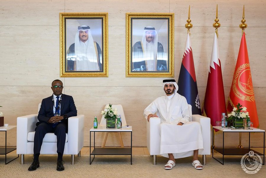 Minisitiri w’Umutekano w’u Rwanda yaganiriye na mugenzi we wa Qatar