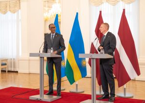 Gusangira imyumvire biteza imbere u Rwanda na Latvia- Perezida Kagame