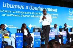 Rubavu: Dr Bizimana yahaye umukoro urubyiruko