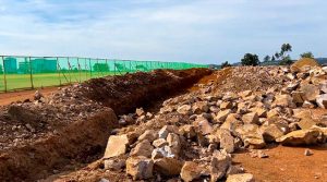 Imirimo yo kuvugurura no gusana Stade ya Gicumbi yitezweho iterambere ry’Akarere