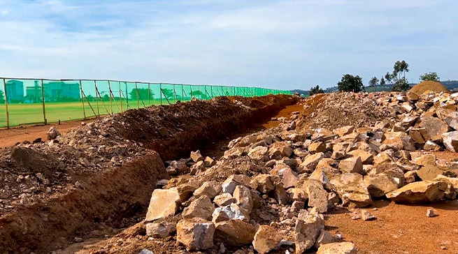 Imirimo yo kuvugurura no gusana Stade ya Gicumbi yitezweho iterambere ry’Akarere