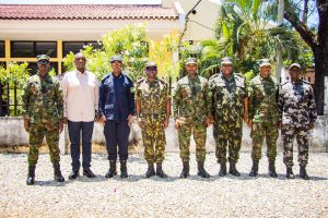 Maj. Gen. Ruvusha yakiriye Umugaba Mukuru w’Ingabo za Mozambique Admiral Joaquim