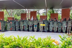 Ingabo z’u Rwanda n’iza Uganda zasuye Urwibutso rwa Jenoside rwa Kigali