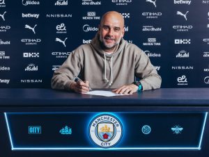 Pep Guardiola yongereye amasezerano muri Manchester City