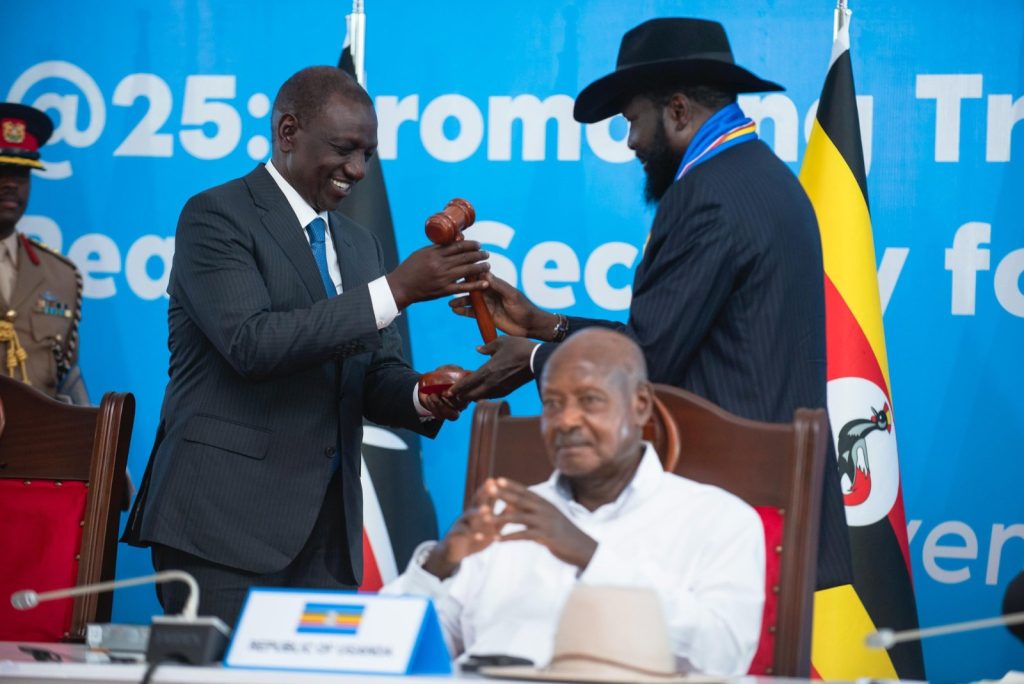 Perezida wa Kenya, Dr. Ruto yatorewe kuyobora EAC