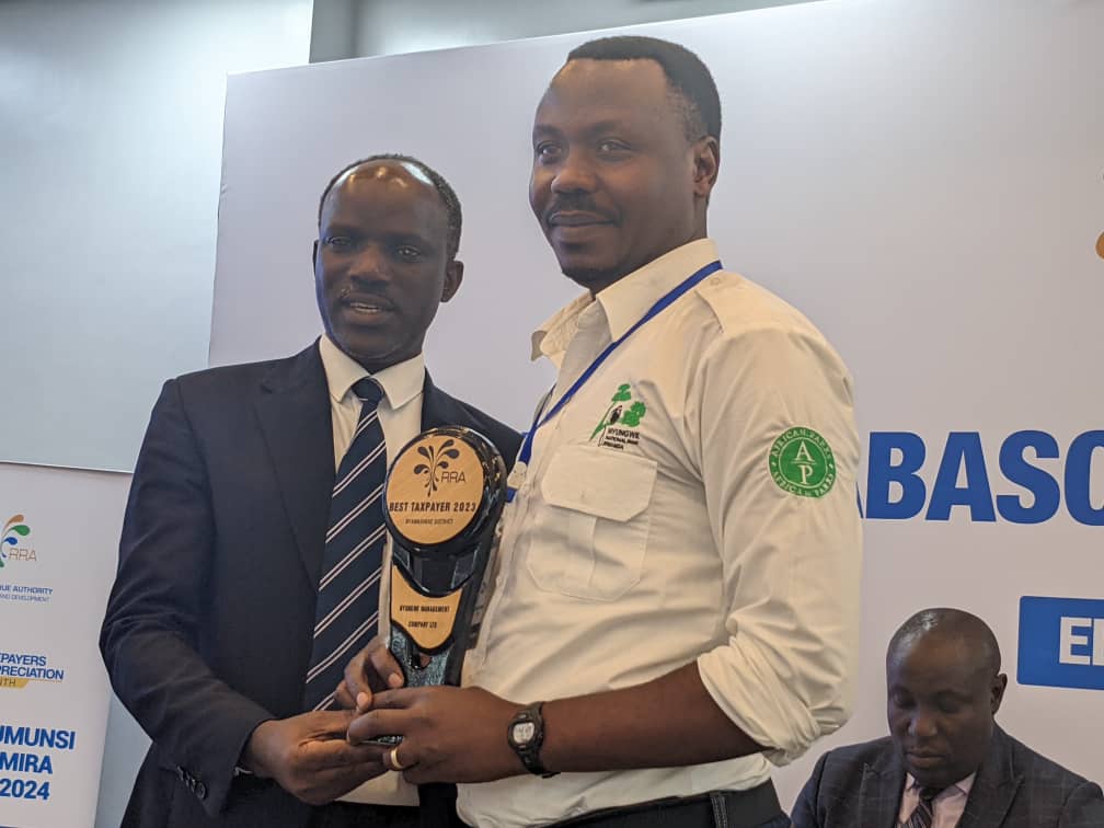 Nyamasheke: Nyungwe Management Company yahembwe bwa 3 yikurikiranya nk’usora neza