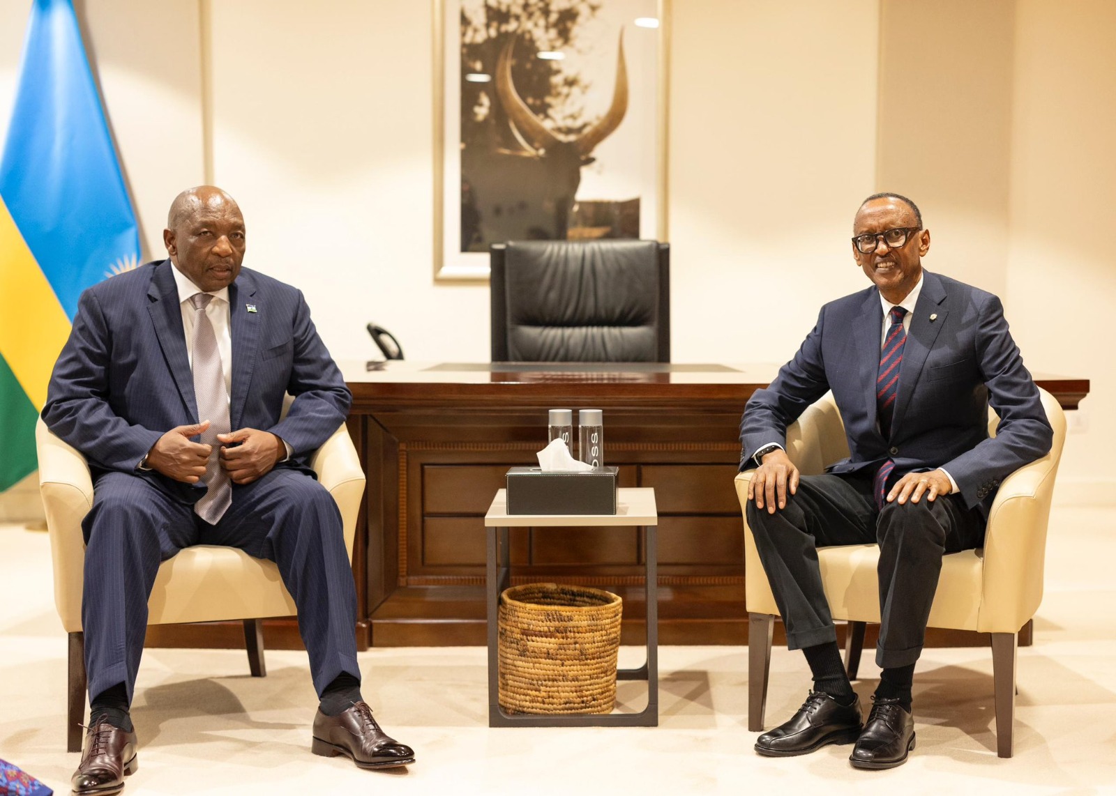 Perezida Kagame yakiriye Minisitiri w’Intebe wa Lesotho