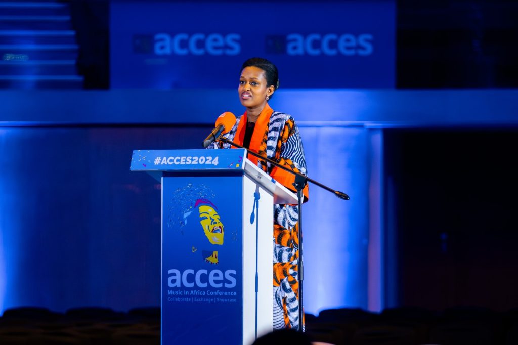 Sandrine Umutoni yagaragaje uruhare rw’umuziki mu bwiyunge bw’Abanyarwanda