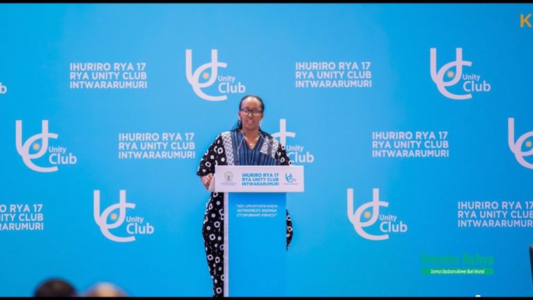 Madamu Jeannette Kagame yamaganye abashyigikira ihohoterwa muri iki gihe