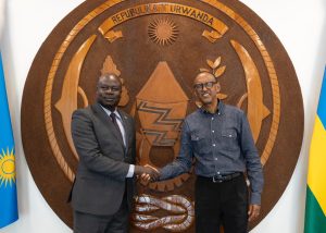 Perezida Kagame yakiriye Ambasaderi ucyuye igihe wa Sudani y’Epfo