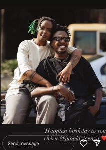 Ariel Wayz yongeye kugaragaza ko akunda Juno