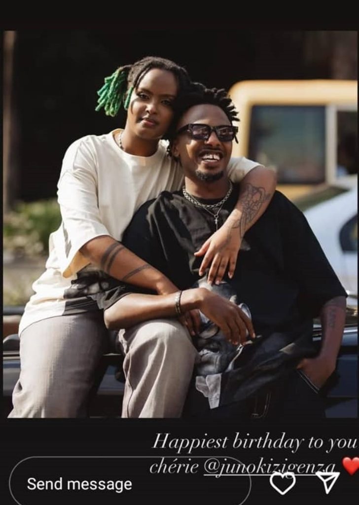 Ariel Wayz yongeye kugaragaza ko akunda Juno