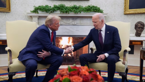 Ihererekanyabubasha hagati ya Biden na Trump rirarimbanyije