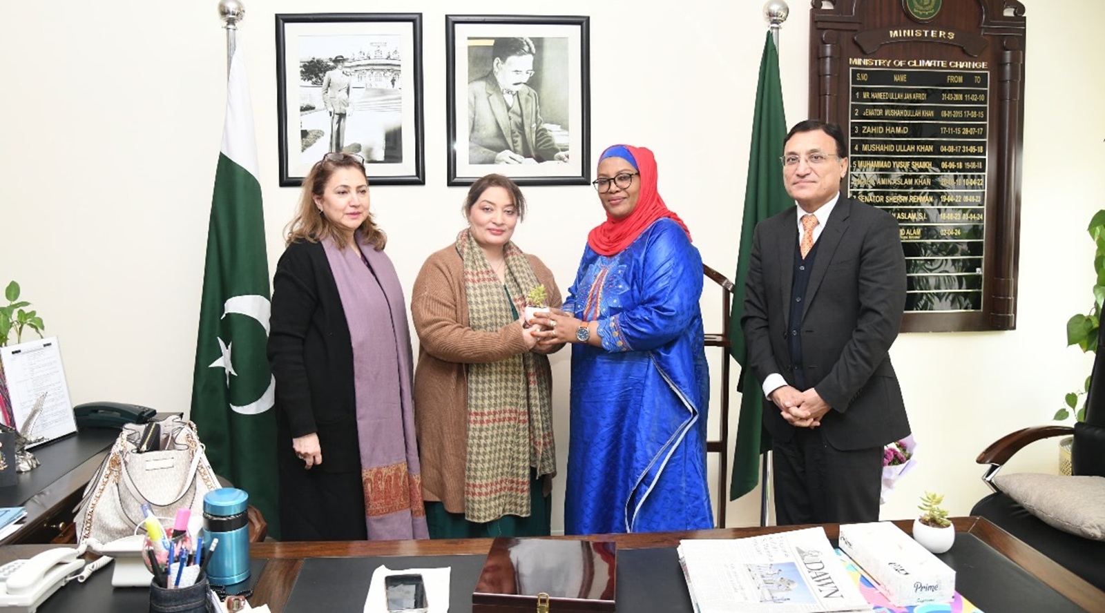 U Rwanda na Pakistan mu guhangana n’imihindagurikire y’ibihe