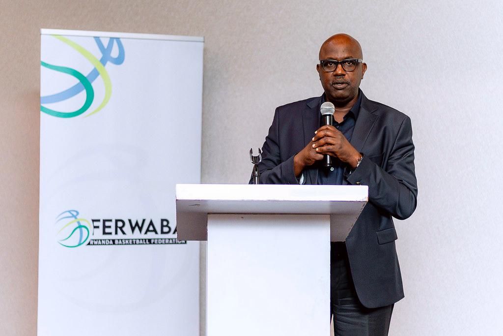 Mugwiza Désiré yatorewe kuyobora FERWABA ku nshuro ya kane