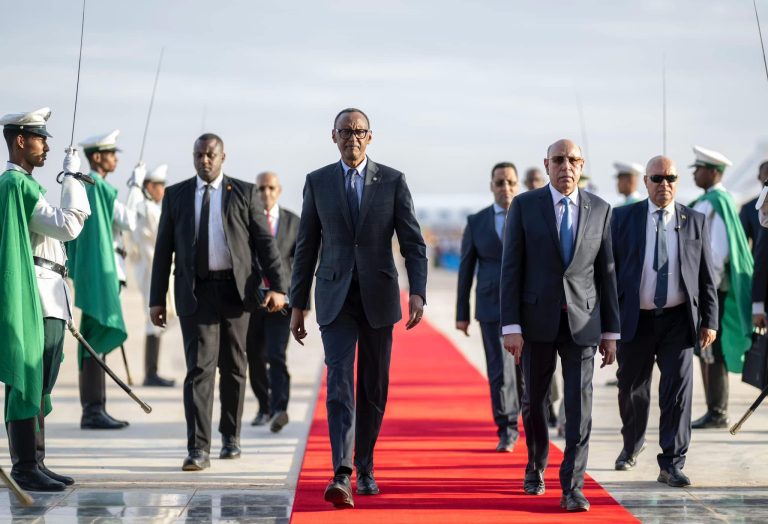 Perezida Kagame i Nouakchott mu nama nyafurika yiga ku burezi