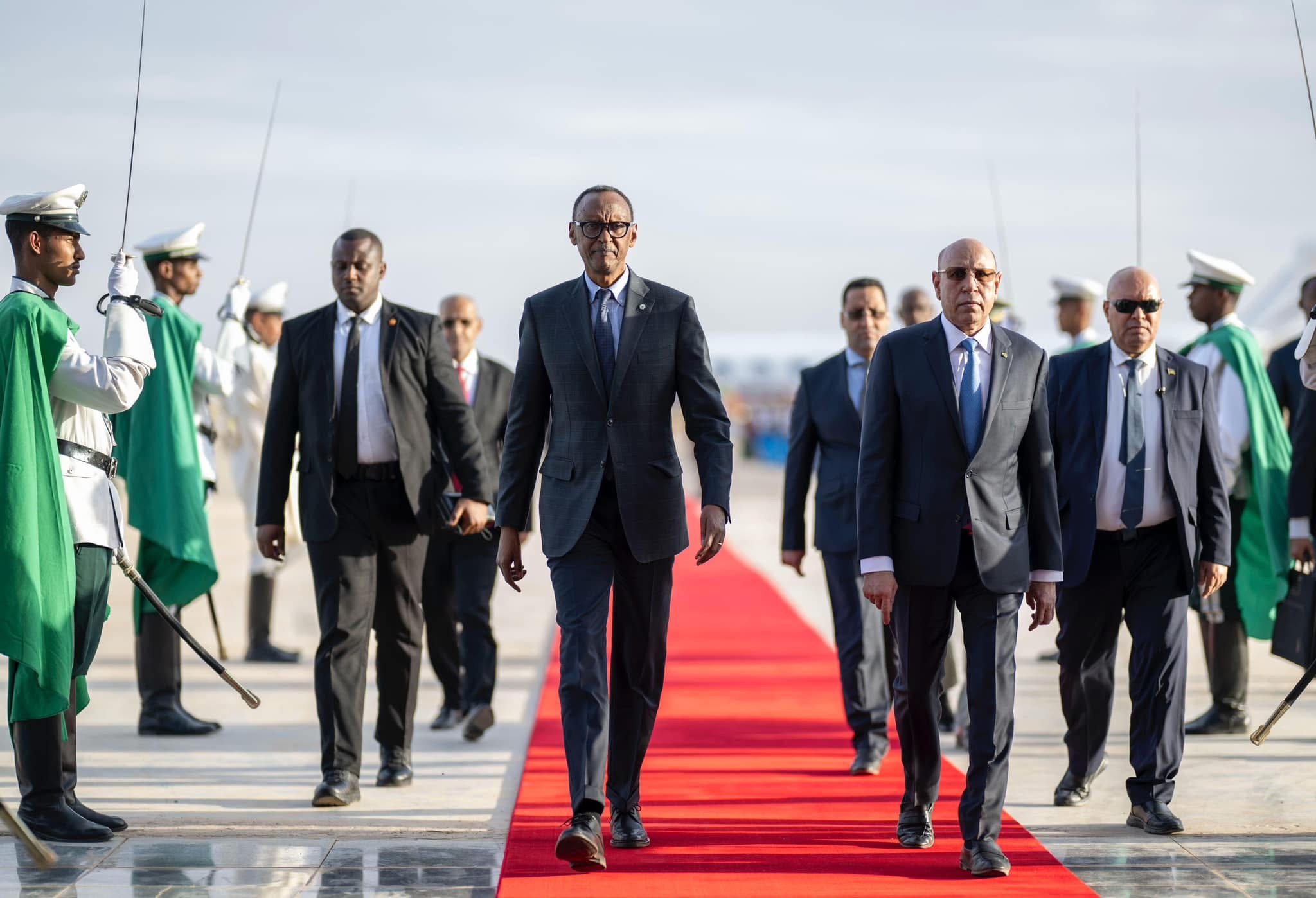 Perezida Kagame i Nouakchott mu nama nyafurika yiga ku burezi