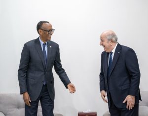 Perezida w’u Rwanda n’uw’Algeria baganiriye ku kwagura ubufatanye&nbsp;