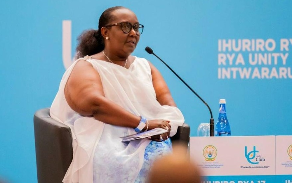 Mukantaganzwa yashimiye Perezida Kagame wamugiriye icyizere