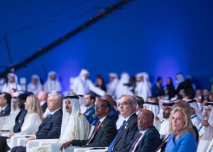Perezida Kagame yitabiriye Inama Mpuzamahanga i Doha muri Qatar
