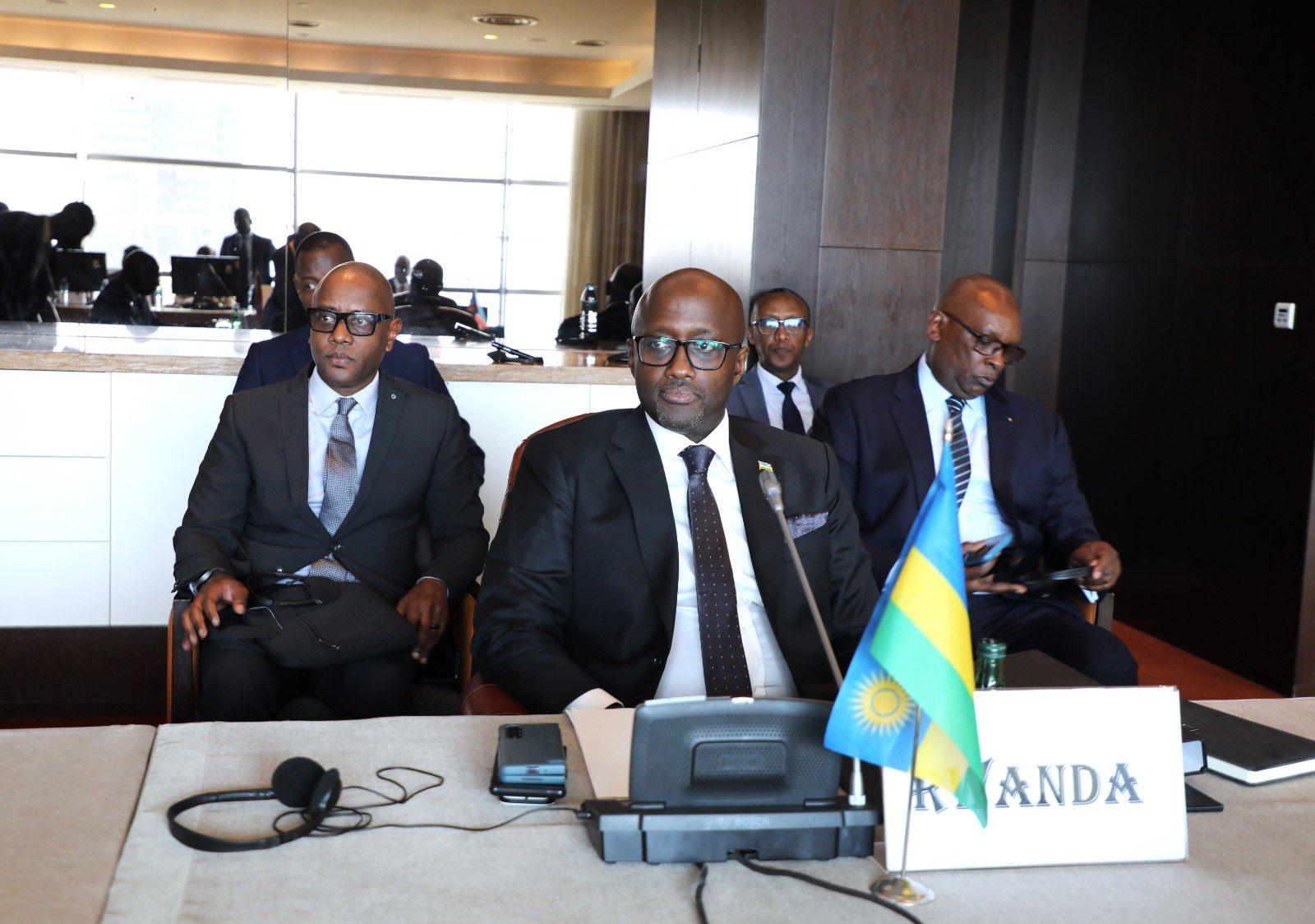 Amb. Nduhungirehe i Luanda mu nama ya 7 ku mutekano muke mu Burasirazuba bwa RDC