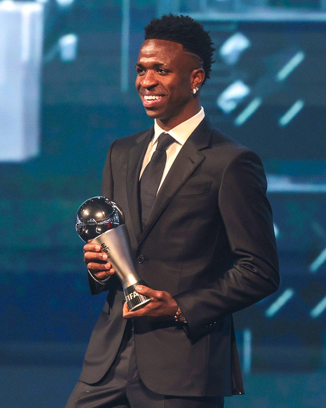 Vinicius Jr yegukanye igihembo cy’umukinnyi mwiza wa FIFA