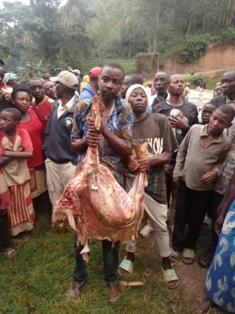 Nyamasheke: Babiri bafatanywe ihene bibye bamaze kuyibaga
